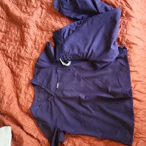 Figs Purple Set S Top & Joggers